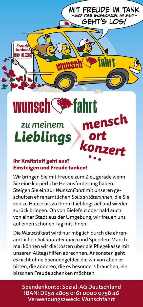 Solidar-WunschFahrt-Flyer
